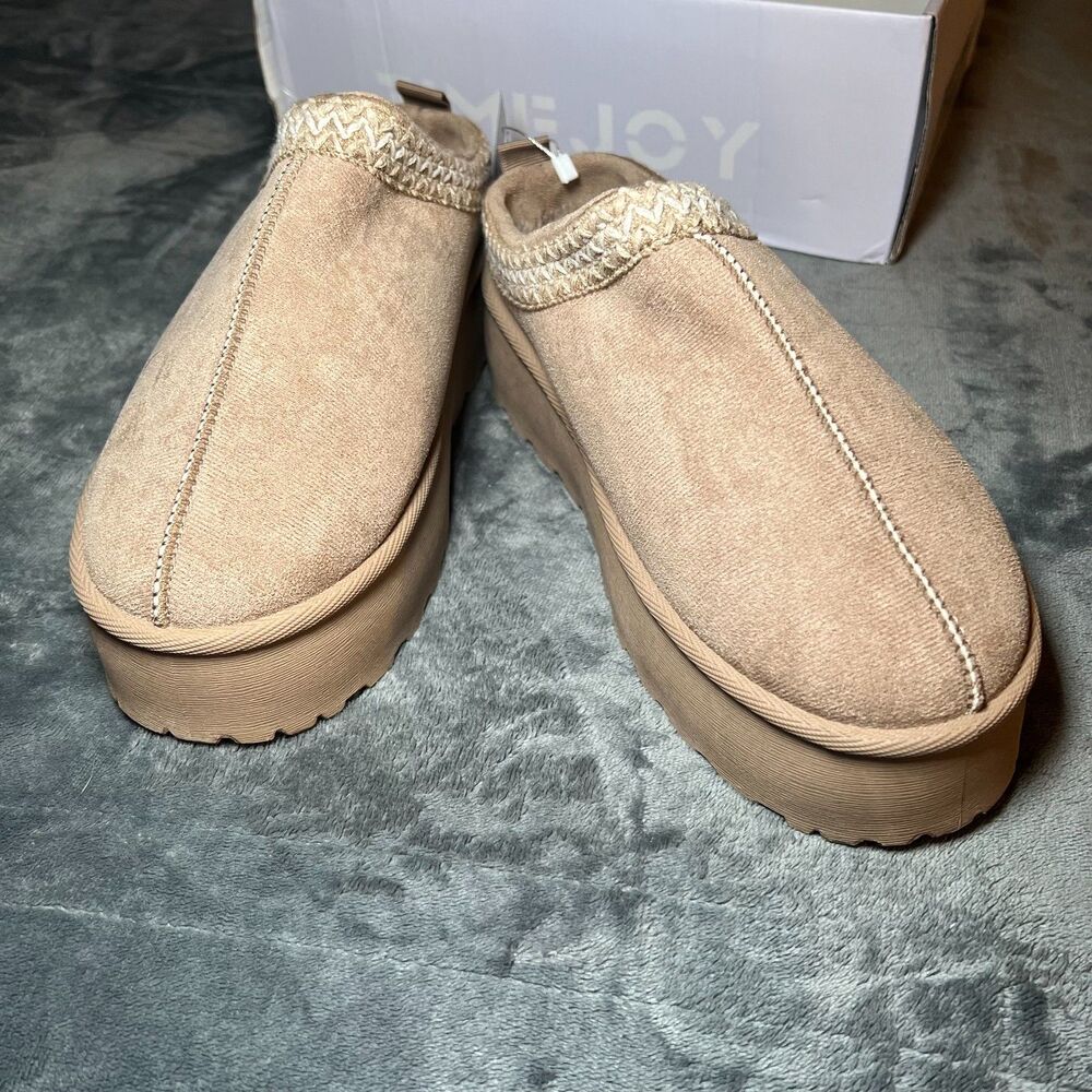 Platform Clog Slippers 10 - Y2K Lounge Scandi Clean Girl Downtown Model Off Duty